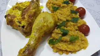Курица в духовке, только так