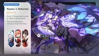 7,200 Stellar Jades for E0 Black Swan warps 🍀 | 2.0 summons | Honkai Star Rail