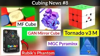 Tornado v3 M, MF Cube, Rubik's Phantom #JPERMILLION World Record Max Park