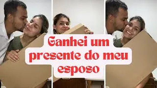 Ganhei um presente surpresa do meu esposo , por essa eu não esperava
