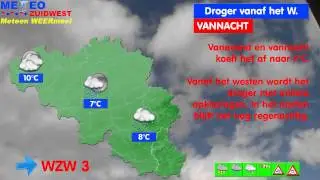 Weerbericht 31/05/2015