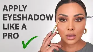 HOW TO APPLY EYESHADOW LIKE A PRO THE BASICS 2022 | NINA UBHI
