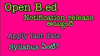 #OpenB.edNotification&Syllabus @competitivetutorial504