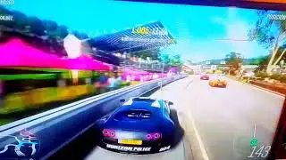 con el bugatti hacia la victoria
