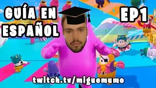 GUIA FALL GUYS en ESPAÑOL | COMO MEJORAR EN EL JUEGO (21 WINS) | EP1 CARRERAS INICIALES