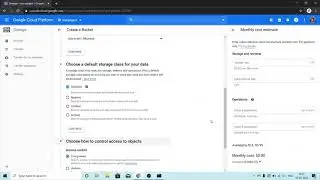 Creating and Managing Google Cloud Storage Bucket Using Console