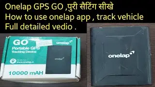 How to use onelap app gps GO ,full setup