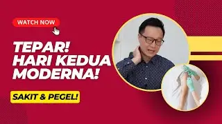 TEPAR! HARI KEDUA BOOSTER MODERNA!