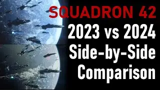 CitizenCon 2024 Squadron 42 Demo Side-by-Side vs 2023 
