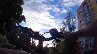 На ЗАДНЕМ колесе БЕЗ РУК!!!