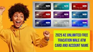 Unlimited free transaction atm card | Unlimited free transaction debit card | Unlimited free