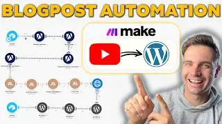 How to Turn YouTube Videos into 5¢ Blog Posts with Make.com