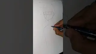 Guess the Anime character #art #anime #sketch #shorts #youtubeshorts #animeart