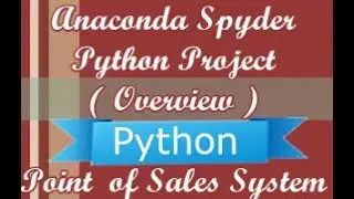 Python Projects for Beginners. Customer Billing System (with voice). Anaconda Spyder. Coding.