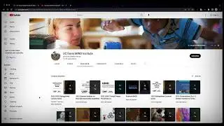 Navigating the UC Davis MIND Institute You Tube Channel