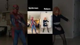 #spiderman #jujutsukaisen #nobara #dance #marvel
