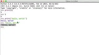learn python 2019 Methods print str and int