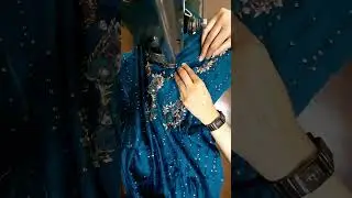 How to shorten broad neck #short #sewingtipsandtricks