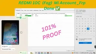 Redmi 10c Mi Account&Frp Remove Done | Redmi 10C Fog Hang On Logo Restart Fix✓ Done
