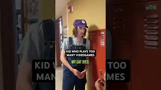 he’s getting good but at what cost #americanhighshorts #videogames #highschool #gamer