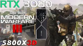 RTX 3080 + 5800X3D - Modern Warfare 3 | 1440P Max Settings | DLSS Quality