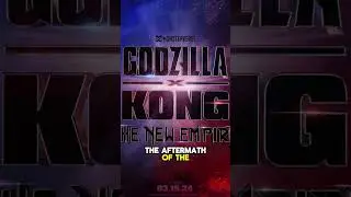 Godzilla x Kong: The New Empire is coming big #shorts #trending #godzilla