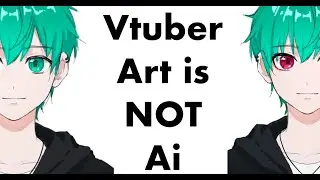 Vtuber Artist Does NOT Use AI
