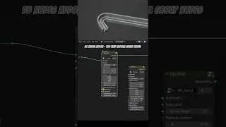 Bend Node with BB Nodes Addon for Blender +100 Geometry Nodes - #BB_nodes