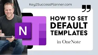 Setting Default New Page as OneNote Template