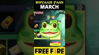 Best Booyah Pass March🐸नया मेन्डक booyah pass आनेवाला है🐸 In Free Fire