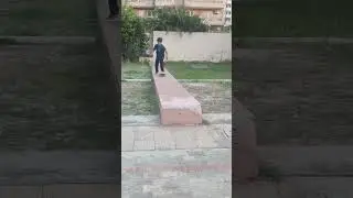 Street Skating. Priyansh enjoys skating in his apartment. 