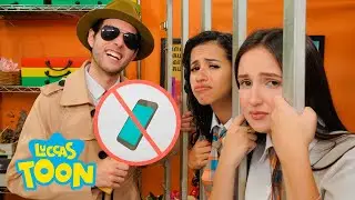 LUCCAS TOON - APRENDENDO LIÇÕES IMPORTANTES NA ESCOLA ! (Proibido Celular)