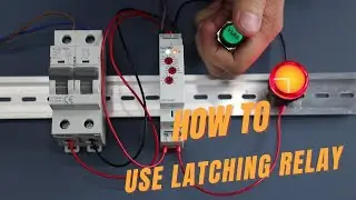 [09] How to use a latching relay GRT8-M1 I-mode | Geya Electric
