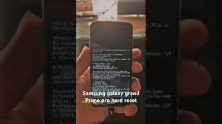 How to hard reset Samsung galaxy grand prime pro