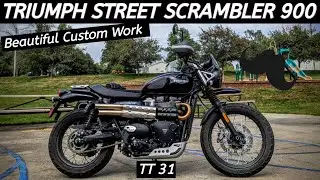 Triumph Street Scrambler 900 - Beautiful Custom - Wahoo! Triumph Tuesday 31