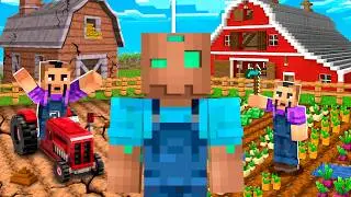 Pasé de GRANJERO POBRE a RICO en Minecraft!
