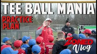 The FUN and MAYHEM of Tee Ball Practice!