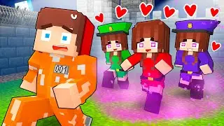 JJ Prison Escape LOVE CURSE - Maizen Minecraft Animation