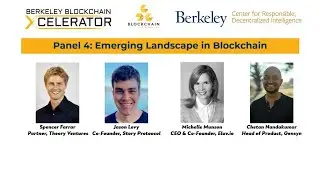 Panel 4: Emerging Landscape in Blockchain