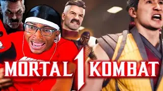 OMNI-MAN MADE ME BUST! (no pause plus Tremor lol) | MORTAL KOMBAT 1 OMNI-MAN REVEAL TRAILER REACTION