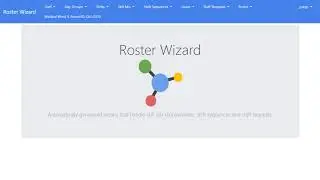 Roster Wizard (Latest Release)