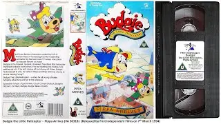 Budgie the Little Helicopter - Pippa Arrives (VA 30318) 1994 UK VHS