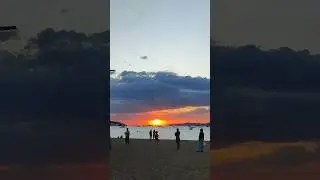 🌅🥹Вчерашний закат на центральном пляже в Паттайе🌴
