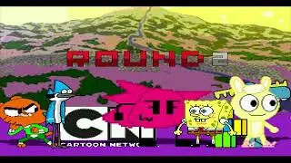 MUGEN Fight - Mordecai, Gumball, Bow, and Cartoon Network vs. SpongeBob, Newbie, Cuddles, and Lumpy