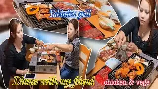 YAKINIKU GRILL DINNER AT FRIEND HOUSE || JAPAN