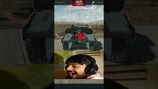 Современный Танк VS Снаряд ИС-2 в War Thunder #shorts #warthunder #вартандер #игры #танки