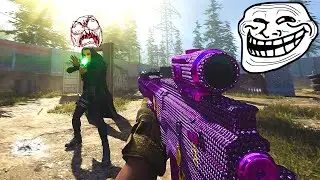 Acting like a BOT then POPPING OFF with a Sniper! (Modern Warfare)