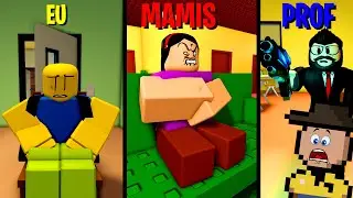 ESQUECI QUE HOJE TINHA PROVA NA ESCOLA (Roblox Forgot My Exam)