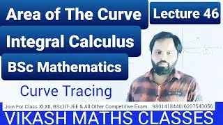 Curve Tracing || Area of The  Curve || Integral Calculus || BSc Mathematics || VIKASH MATHS CLASSES