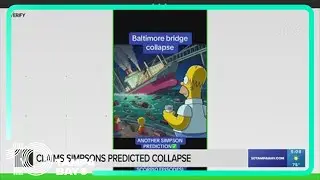 AI-generated photo claims to be Simpsons art 'predicting' bridge collapse
